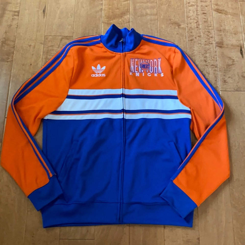 Adidas Kids Boys Full Zip Sweater Sz L